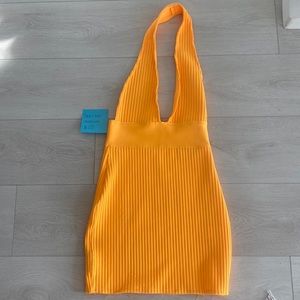 Baby boo, size medium, mini dress, halter